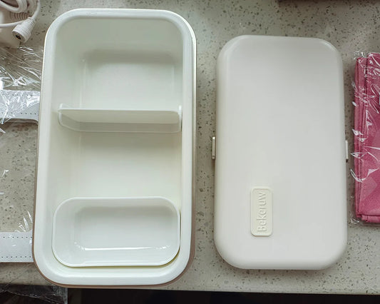 lunch box, children's lunch box, adult lunch, leak-proof adult three-compartment lunch box, reusable plastic lunch box, food container, environmentally friendly lunch box