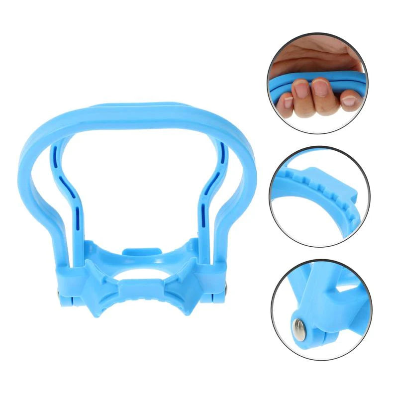 5 Gallon Water Bottle Holder Purified Drinking Water Jug Caps Carrier Lift Labor Energy Saving Ergonomic Grip Handle Carrier Non-Slip Holder Lifter Heavy Duty Clip-OA