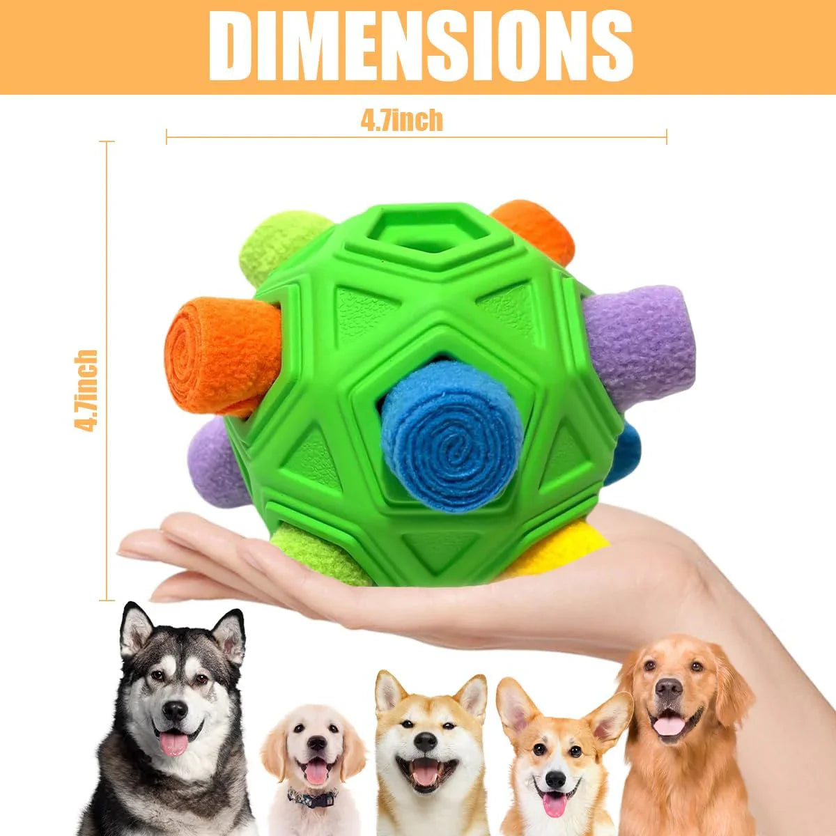 Dog Puzzle Ball